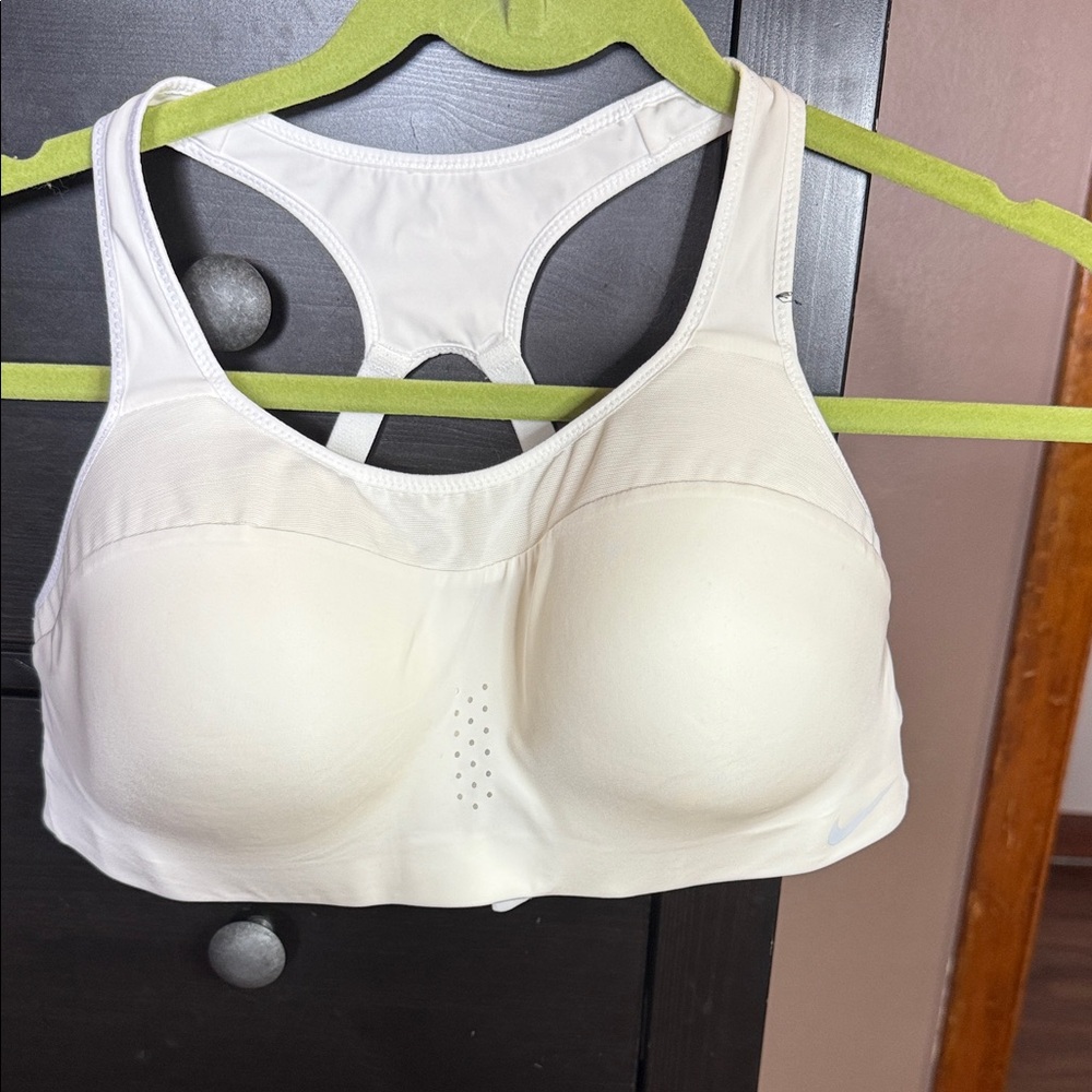 Nike Women's White Sports Bra